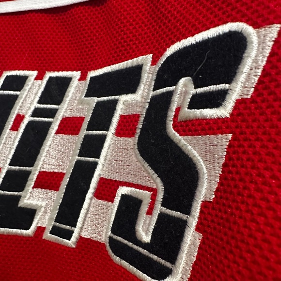 VTG 90’s Medium Hip Hop Jersey Results Embroidered Logo. 1/4 Zip. Long Sleeve. - Picture 13 of 13